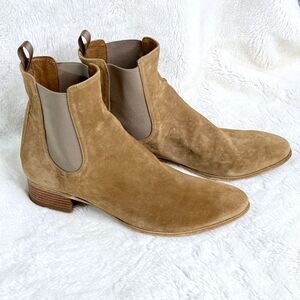 Officine Creative Seline Chelsea Boot Leather Shoes Luxury Footwear Tan Size 40
